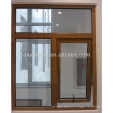 Wood aluminum out side hung window